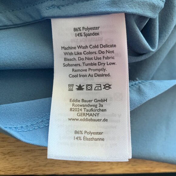 Eddie Bauer xs lightweight stretchy short sleeve shirt - Picture 2 of 6